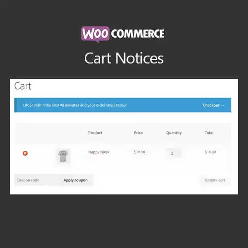 WooCommerce Cart Notices v1.16.1