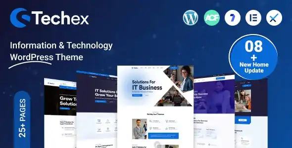 Techex – IT Solutions & Technology WordPress Theme v1.0.5