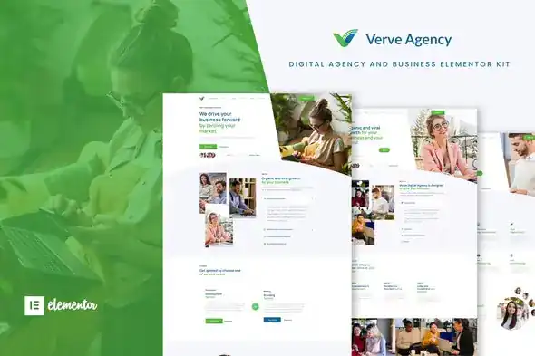 Verve – Creative & Business Elementor Pro Template Kit