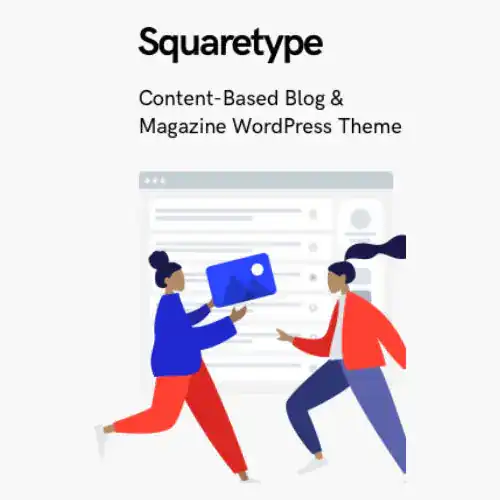 Squaretype – Modern Blog WordPress Theme v3.1.1